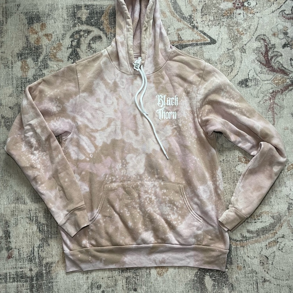 Black thorn bellacanvas fleece hoodie